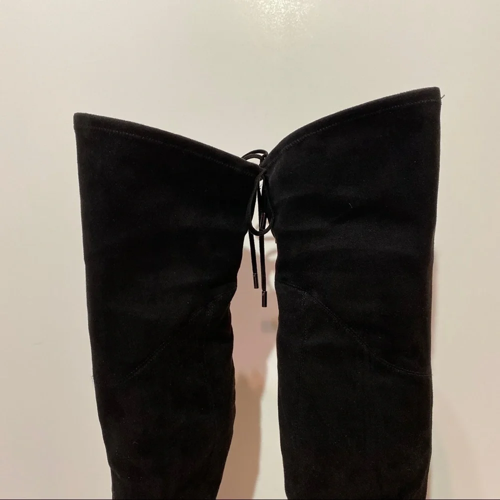 Marc Fisher Yuna Over The Knee Black Boots 5M